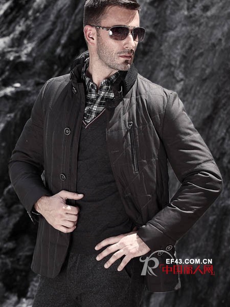 步西尼男士时尚夹克 告别呆板冬季