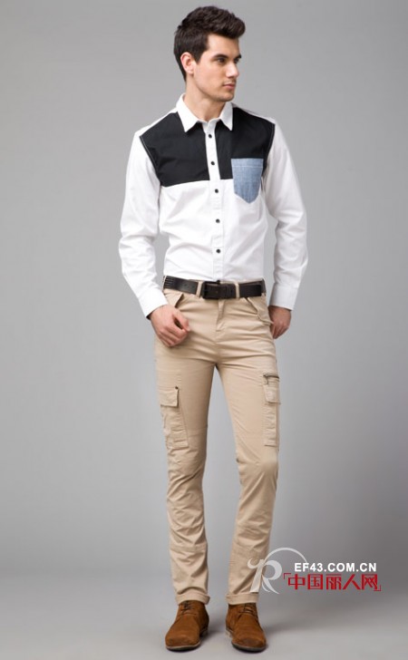 Jack Jones2013春款上新 玩味衬衫不再呆板沉闷