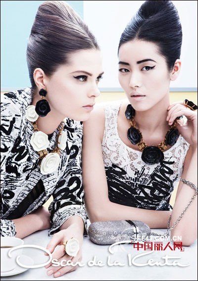 Oscar de la Renta(奥斯卡·德拉伦塔)发布2013年春夏系列广告大片