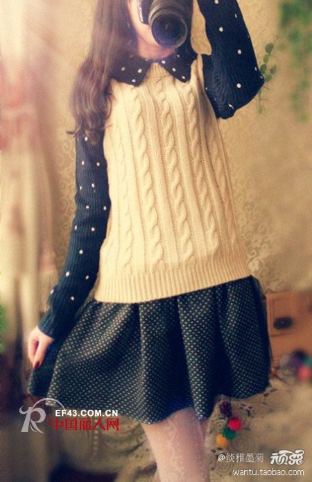 甜美小资时尚潮搭迎新春