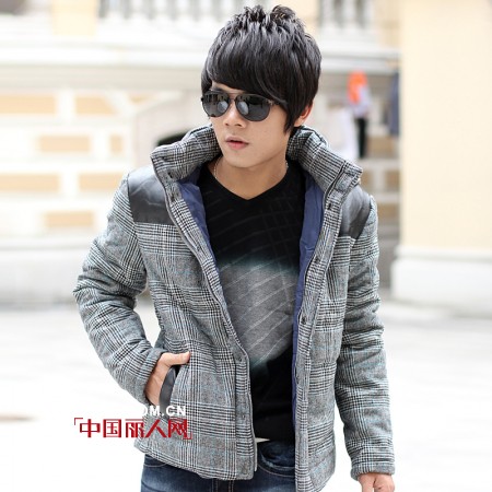 潮男活力都市风酷酷时尚寒冬棉衣