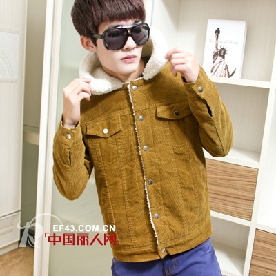 潮男活力都市风酷酷时尚寒冬棉衣