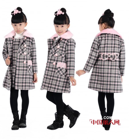 贝布熊时尚童装  英伦格子让衣衣充满学院风