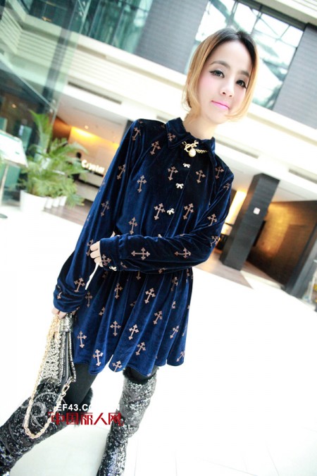 派对小心机  大衣底下的华丽裙裙