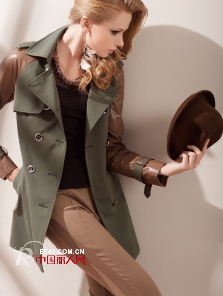 迪图女装冬季绿色系 纯净清新的完美时尚