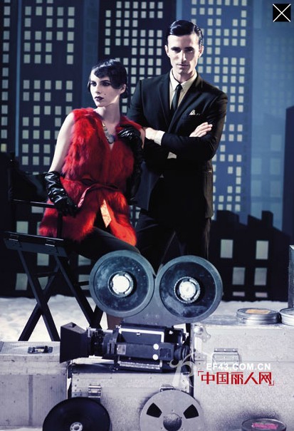 解读曼诺比菲时尚女装冬季里的神秘与性感