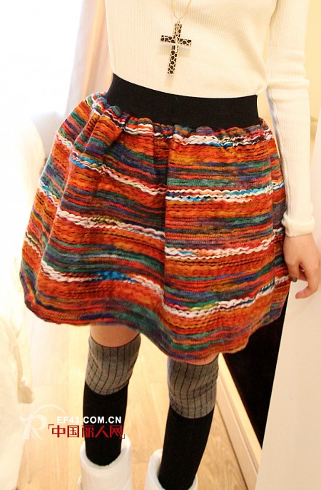 短裙心机搭  娇小MM显高秘籍