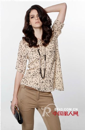 “休闲,自然,愉悦”郝菲尔女装  对生命,对现代女性最完美的诠释