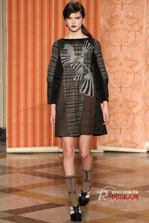 2013秋冬图纹趋势:个性格纹