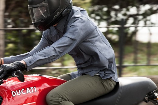 纽约品牌Outlier推出2013秋冬Merino/Co Pivot 长袖衬衫