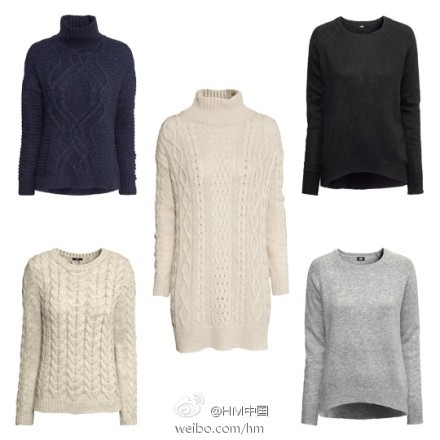 换季毛衣走温暖路线 给TA送去最贴心礼物