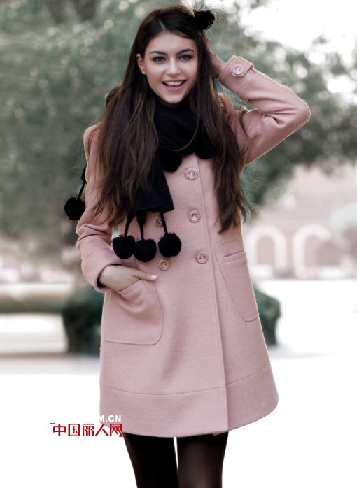 2013冬装搭配  温暖自如享受美丽世界