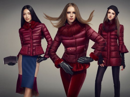 艾莱依羽绒服向时尚致敬 2013秋冬新款广告大片