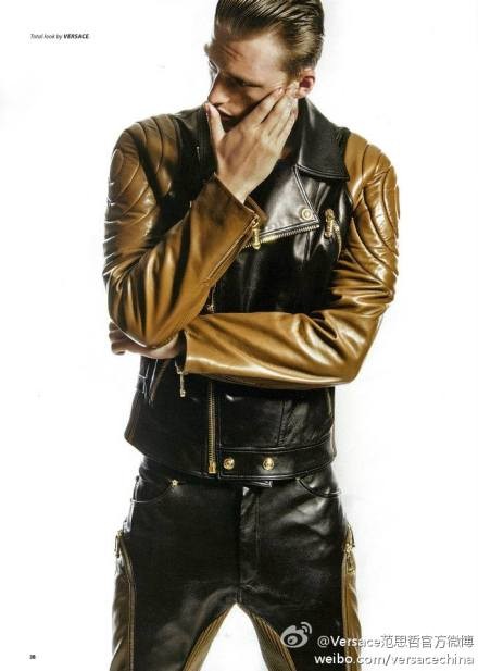Versace 2013秋冬男装杂志大片赏析