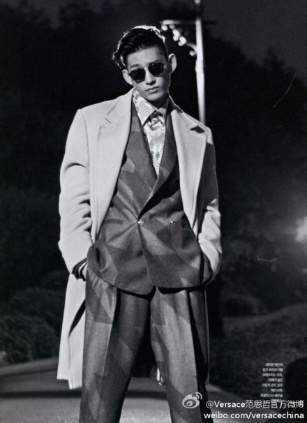 Versace 2013秋冬男装杂志大片赏析