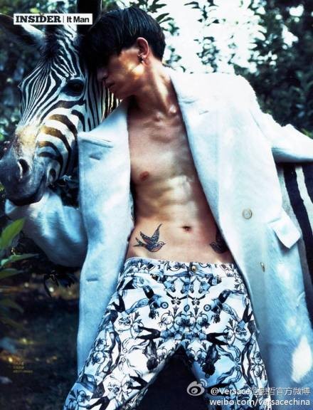 Versace 2013秋冬男装杂志大片赏析