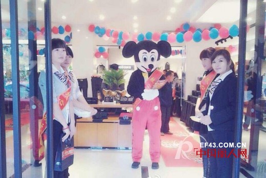 九牧王男装明光专卖店品牌形象全新升级开业