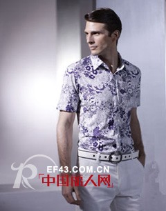 LES乐士男装 花色衬衫时尚装扮