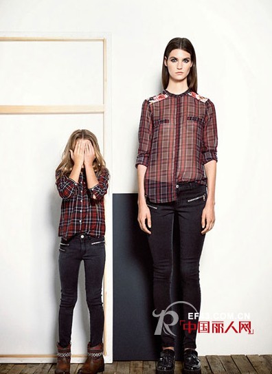 Mango亲子装 Mini Me 2013秋冬系列