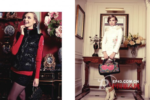 木帛女装2013冬季新品  新款冬装温暖冬季