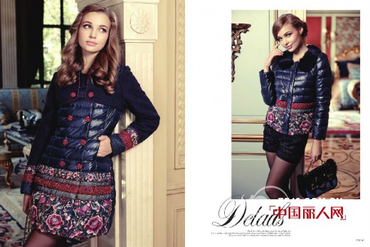 木帛女装2013冬季新品  新款冬装温暖冬季