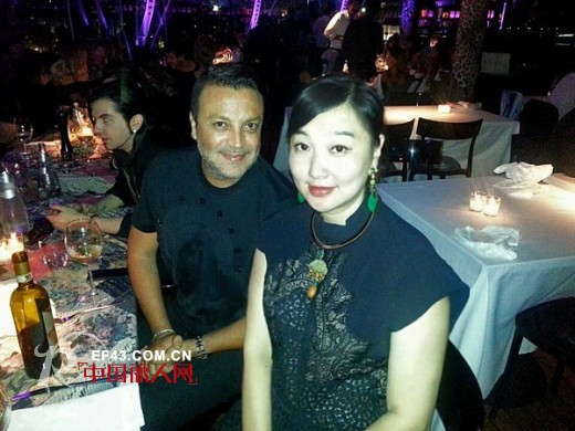 欧柏兰奴CEO罗峥应邀参加米兰时装周