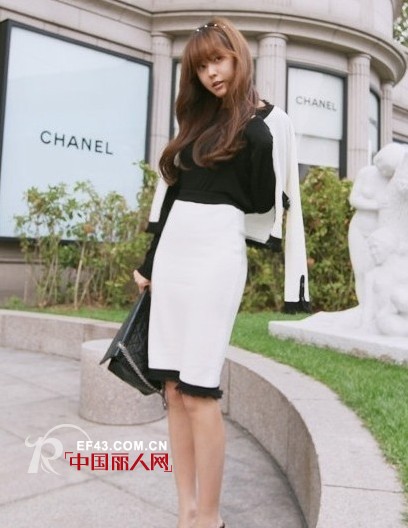 秋季修身铅笔裙搭配  个性OL女王非你莫属