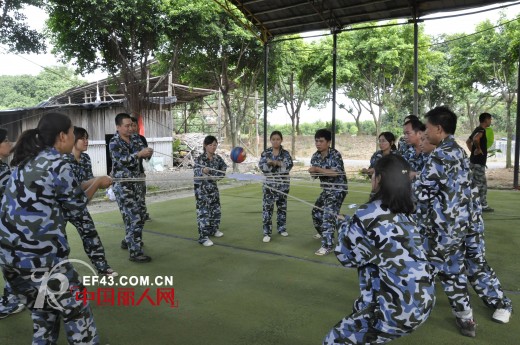熔炼高效团队—蓝眼精灵精英团队拓展活动