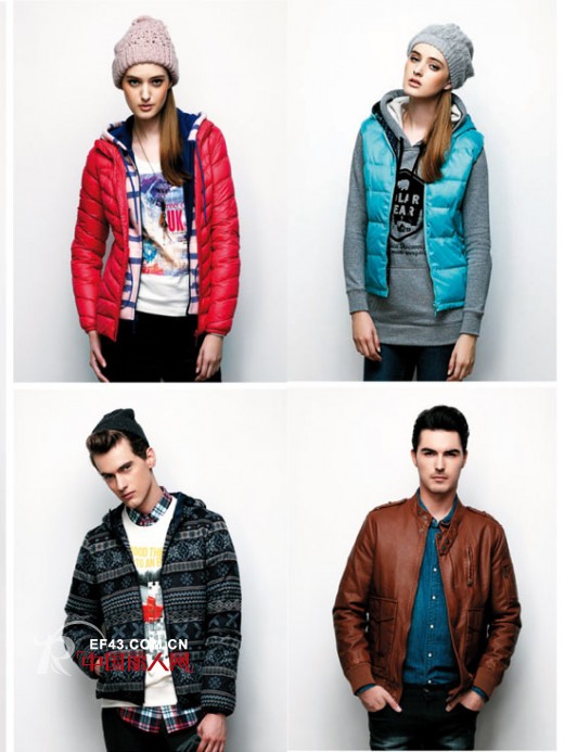 班尼路baleno2013秋冬新款羽绒服 高性能保暖外套