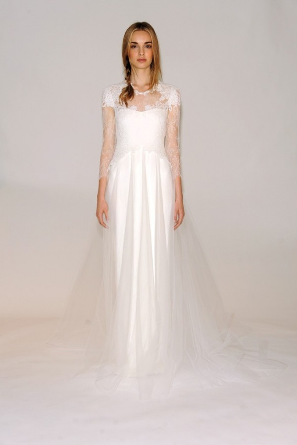 玛切萨Marchesa 2014秋冬婚纱新品发布