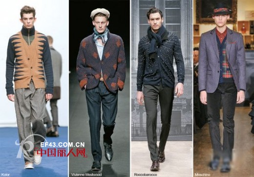 秋季男装单品实用榜单第一位 针织开衫4大变化