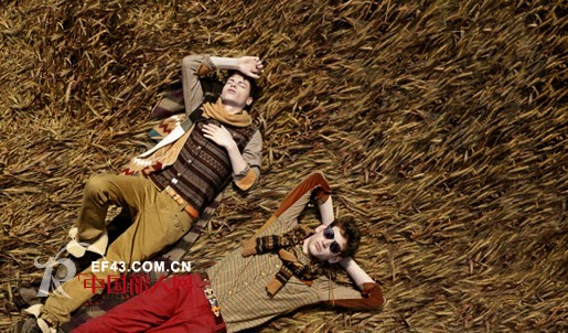 纳瓦霍森林里的游牧人 马克华菲JEANS男装2013冬季新品