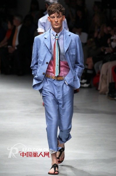 Vivienne Westwood 2014春夏男装  自由不羁的灵魂!