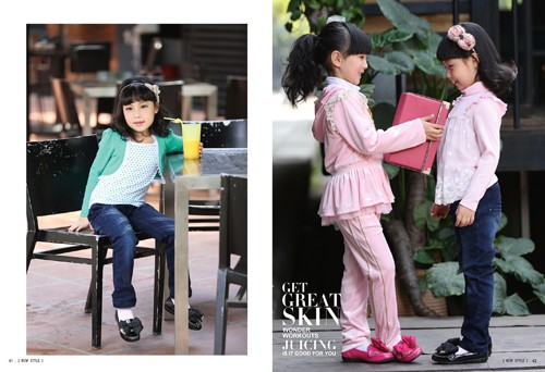 秋装新款童装 演绎健康纯美童年