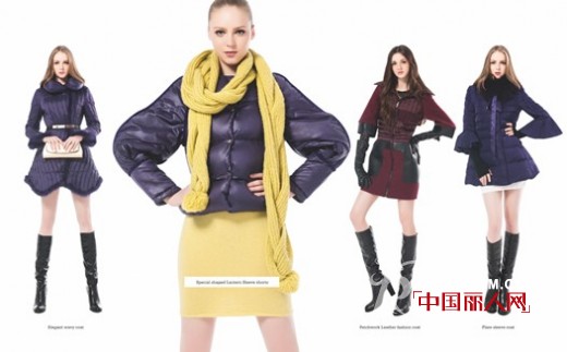 艾莱依2013年秋冬羽绒服时尚大片
