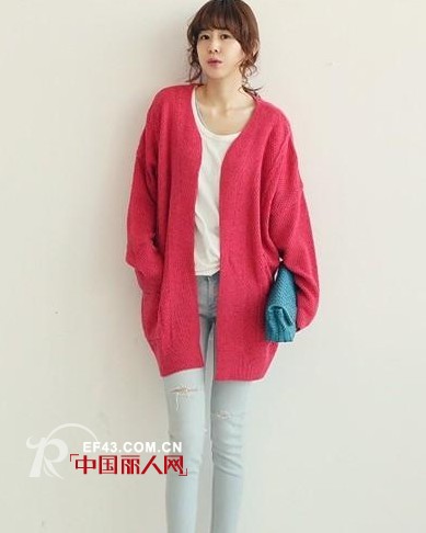 宽松毛衣外套搭配 怎么显瘦怎么穿