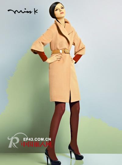 miss k秋冬新品呢子衣 优雅女人的选择