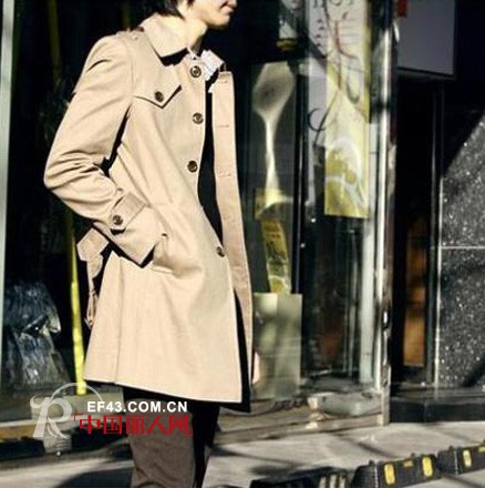 男士风衣搭配小技巧  不同长度的风衣搭配