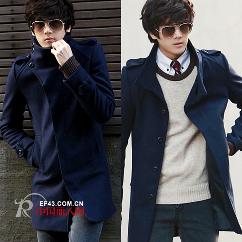 有品位的时尚潮男  风衣外套释放男性魅力
