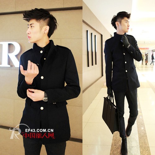 有品位的时尚潮男  风衣外套释放男性魅力