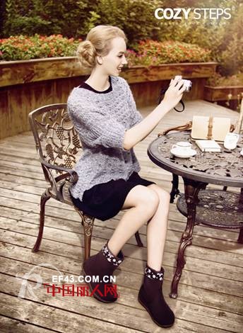 COZY STEPS女鞋时尚大片 温暖你的冬日
