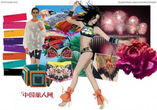 上海国际时尚内衣展发布2015春夏泳装趋势