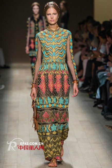 Valentino2014春夏系列  古文明在时装上的再现