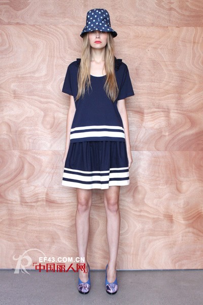 Karen Walker2013早春度假女装  海军蓝世界