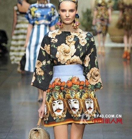 穿印花  拒绝做街头路人甲