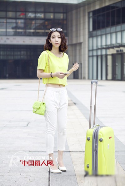 舒适休闲裤 打造完美超模身材