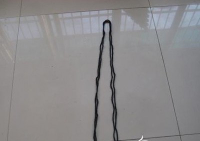 手把手教学 简单男士围巾的织法图解