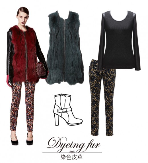 雍容,轻奢,复古  2013冬季皮草搭配