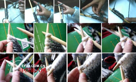 图解最基础款的围巾织法 新手必备