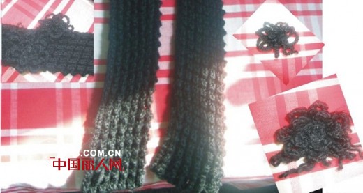 图解最基础款的围巾织法 新手必备